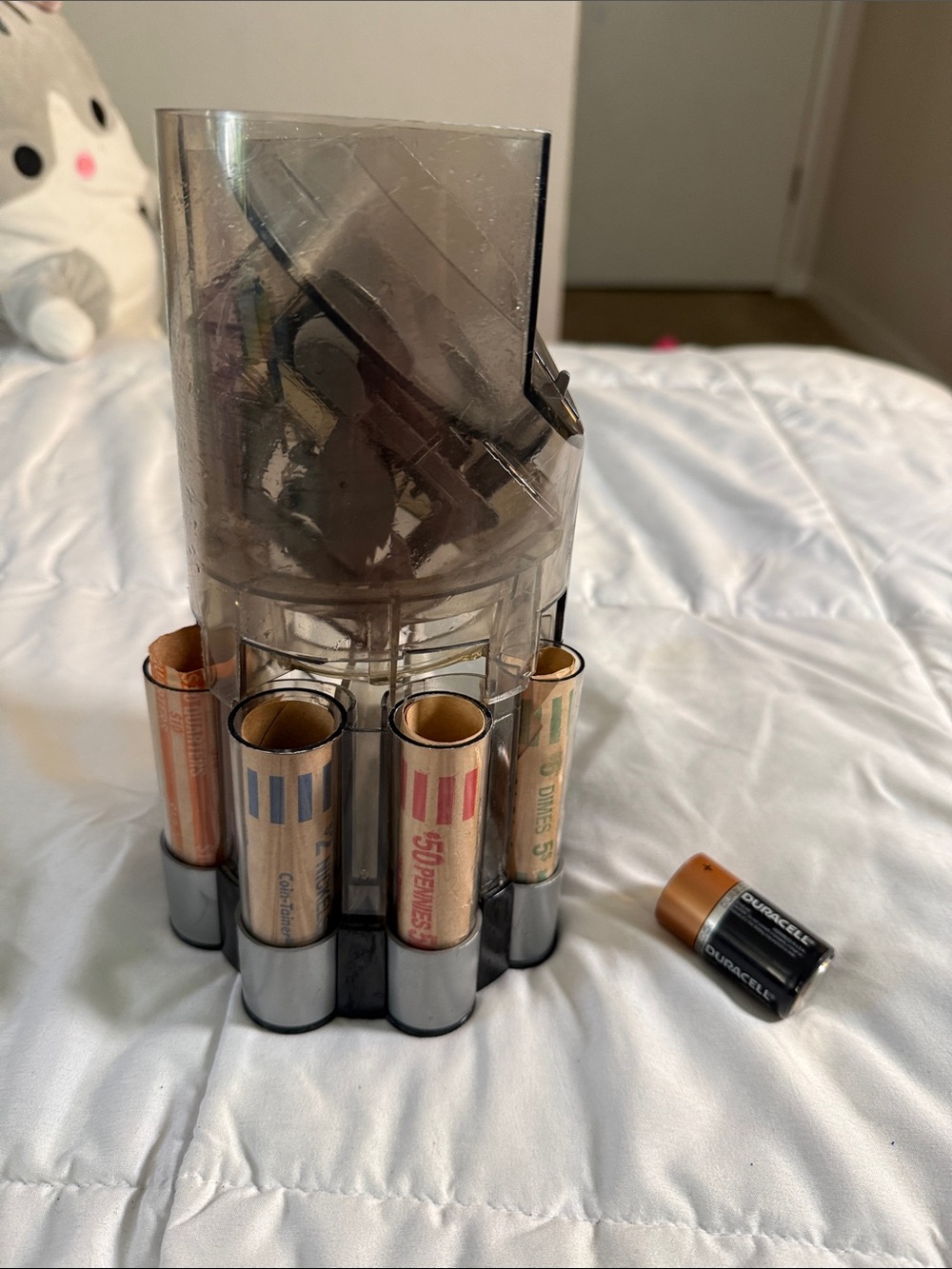 Vintage 90s Mag-Nif Motorized Coin Sorter (For Parts / Incomplete)
